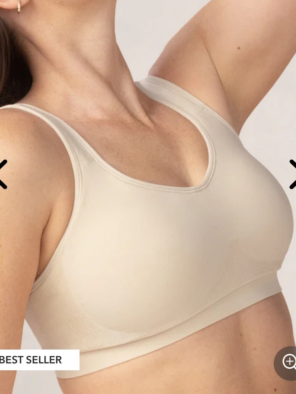 Shapermint Seamless Wireless Bralette - Chai Daily Comfort Wireless